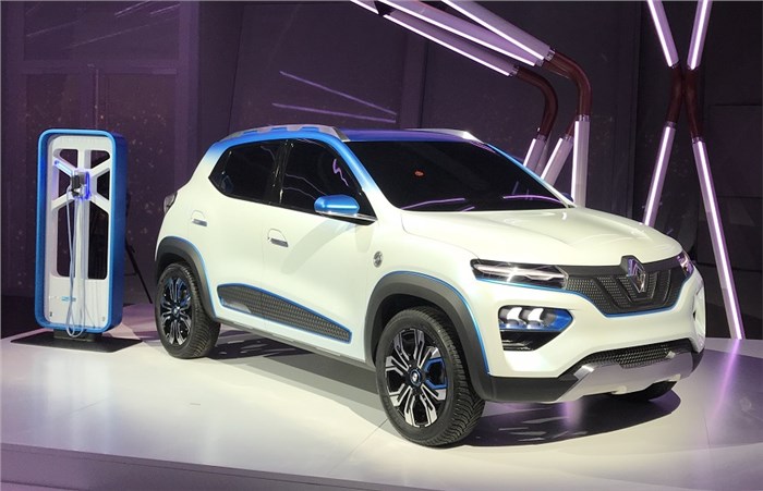 Renault K-ZE concept previews all-electric Kwid